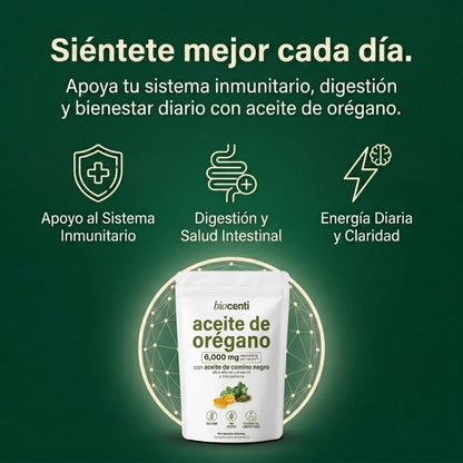 Cápsulas de aceite de orégano (60 cápsulas)
