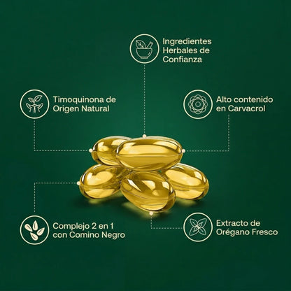 Cápsulas de aceite de orégano (60 cápsulas)